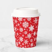 冬の雪 紙コップ (左)
