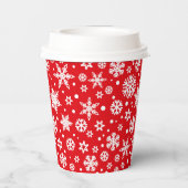 冬の雪 紙コップ (裏面)