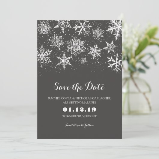 冬の雪 | 結婚式のご案内 セーブザデート (スタンド正面)