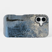 冬の雪 iPhone 16ケース (裏面横)