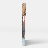 冬の雪iPhone 13 Proケース iPhoneケース (右側面)