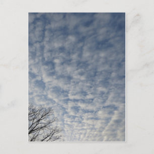 冬の雲 ポストカード