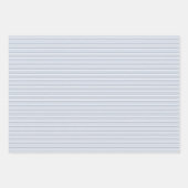 冬の霜の降りた葉ボタニカルホリデーダスティブルー ラッピングペーパーシート (正面2)