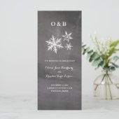 冬の霜の雪のチョークボアセレモニープログラム プログラム (スタンド正面)