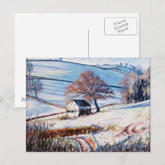 冬の霜2009 ポストカード (正面/裏面)