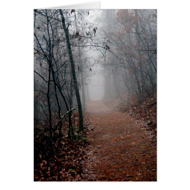 冬の霧 – トレイルのギフトで見える終わりなし (正面)