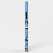 冬の青いティットの鳥 Case-Mate iPhoneケース (裏面/右)