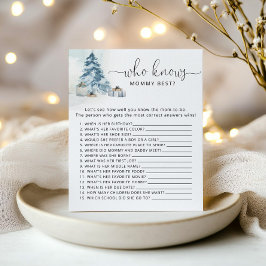 冬の青い森林誰がママのゲームを知っ最高のている