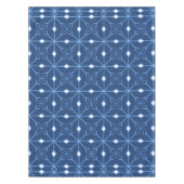 冬の青と氷のテーブルクロス テーブルクロス (正面)