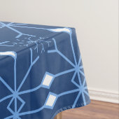 冬の青と氷のテーブルクロス テーブルクロス (インサイチュ)
