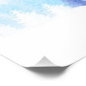 冬の青の風景 フォトプリント            (角)