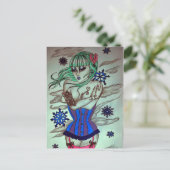 冬の青 ポストカード (スタンド正面)