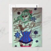 冬の青 ポストカード (正面/裏面)