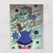 冬の青 ポストカード (正面)