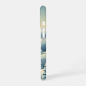 冬の静かな丘 iPhone 16ケース (左側面)