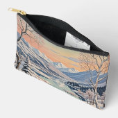 冬の静寂 アクセサリーポーチ (見開き)