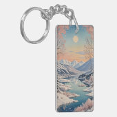 冬の静寂 キーホルダー (正面左)