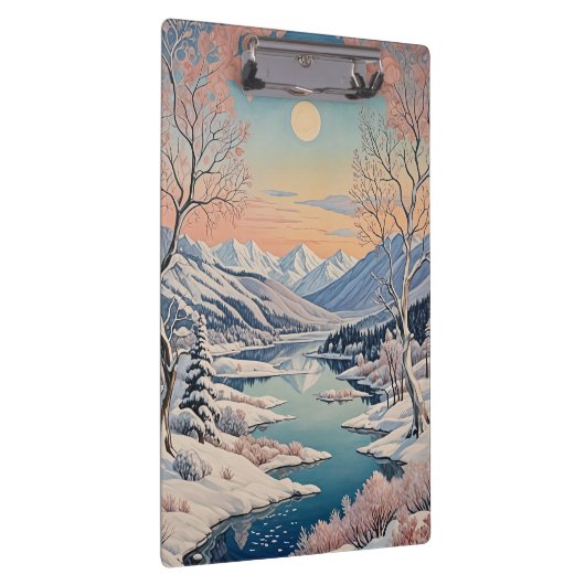 冬の静寂 クリップボード (右)