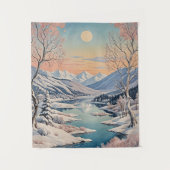 冬の静寂 タペストリー (正面)