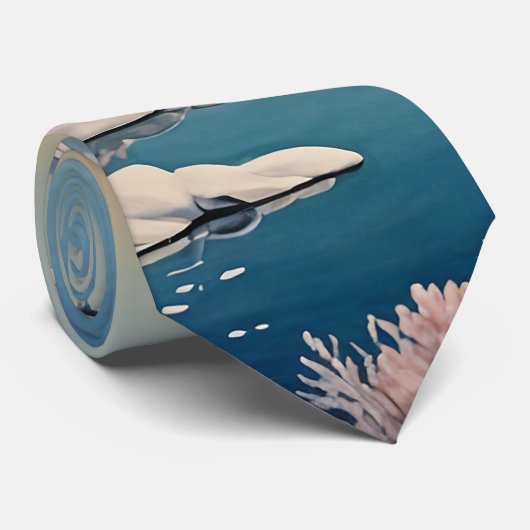 冬の静寂 ネクタイ (ロール)