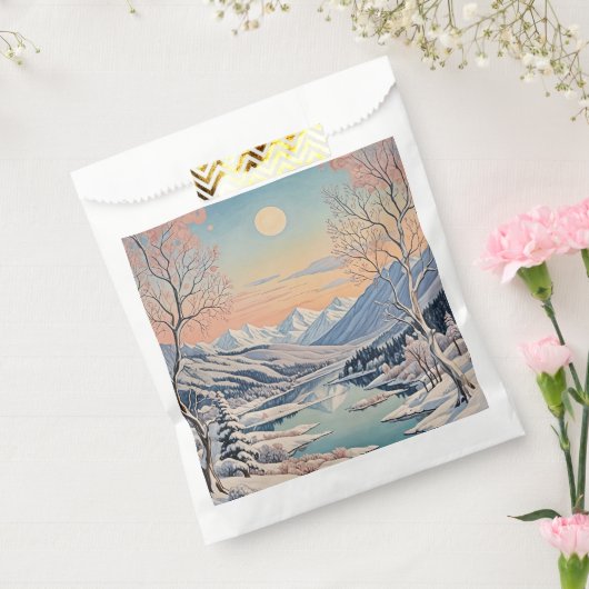 冬の静寂 フェイバーバッグ (封をした状態)