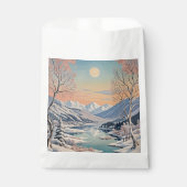 冬の静寂 フェイバーバッグ (正面)