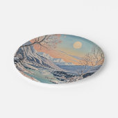 冬の静寂 ペーパープレート (アングル)