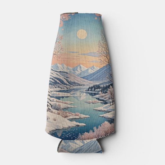 冬の静寂 ボトルクーラー (正面)