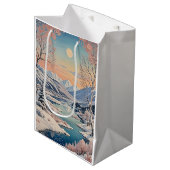 冬の静寂 ミディアムペーパーバッグ (正面アングル)