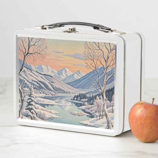 冬の静寂 メタルランチボックス (インサイチュ)