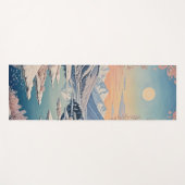 冬の静寂 ヨガマット (正面(横))