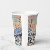 冬の静寂 紙コップ (左)