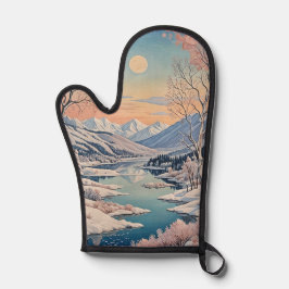 冬の静寂 鍋つかみ