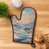 冬の静寂 鍋つかみ (トップダウン)