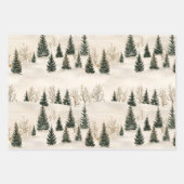 冬の静謐 ラッピングペーパーシート (正面3)