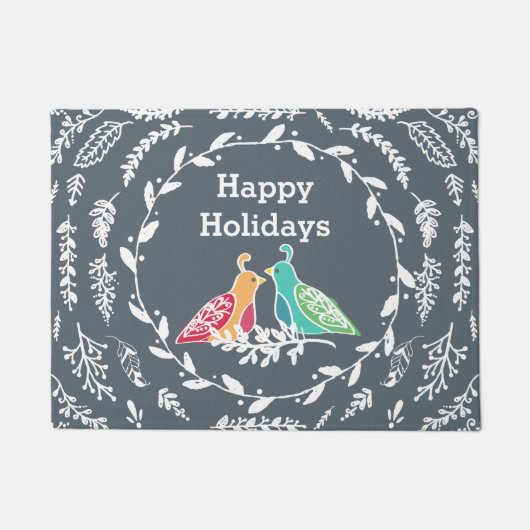 冬の願い素朴をシンディ・ベンデルが ドアマット (正面)