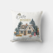冬の願い クッション (正面)