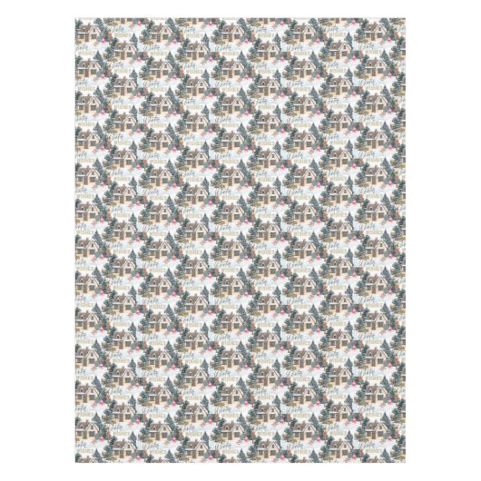 冬の願い テーブルクロス (正面)