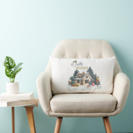 冬の願い ランバークッション