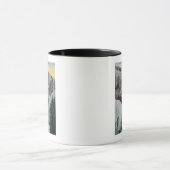 冬の風の洞窟の風景 マグカップ (中央)