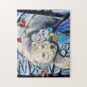 冬の風ポーラーベア ジグソーパズル (縦)