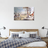 冬の風景とバードトラップ, 1601 キャンバスプリント (インサイチュ (寝室))