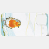 冬の風景とレッドロビン Case-Mate iPhoneケース (裏面 (横))
