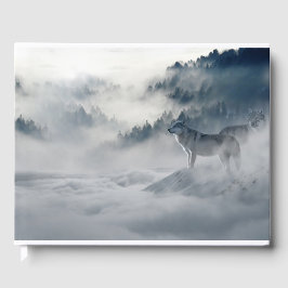 冬の風景に登場する狼 ゲストブック