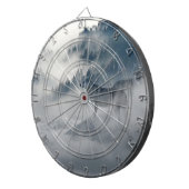 冬の風景に登場する狼 ダーツボード (正面右)