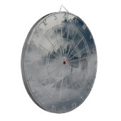 冬の風景に登場する狼 ダーツボード (正面左)