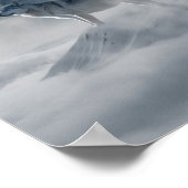 冬の風景に登場する狼 ポスター (角)