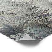 冬の風景のポ感動的スター ポスター (角)