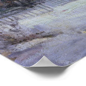 冬の風景の夕日， c.1902 ポスター (角)