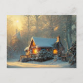 冬の風景はがき ポストカード (正面)